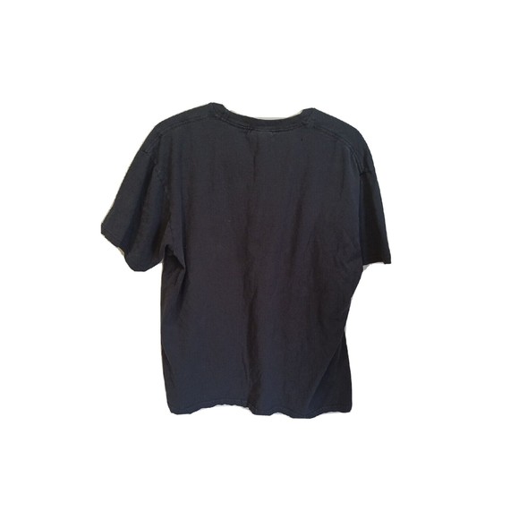 Volcom Black Short Sleeve Graphic Tee Logo Shirt Men's Large Imperfect - Picture 2 of 9